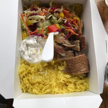Zaki Grill - gyro bowl - Food Trucks Near Me - Columbus, Ohio