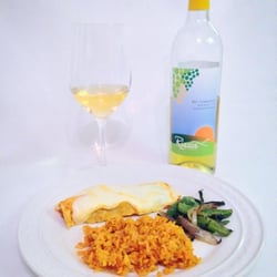 Riaza Wines - Enchiladas paired with Riaza's "Torrontes".