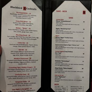 Blackbird Modern Asian - Chinese Near Me - Naples, Florida