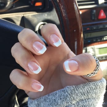 Sonoma Nails - Natural nails w/Gel French by Nancy (I think that's her name) she does great work! - Nail Salons Near Me - Sonoma, California