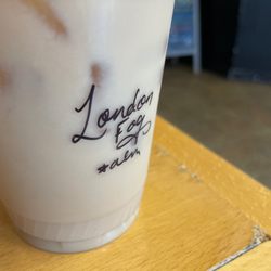 Social Coffeehouse & Cocktail Bar - Iced London Fog with almond Milk...