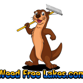 Weed Free Lakes - a weasel holding a rake - Landscaping Near Me - Leesburg, Florida