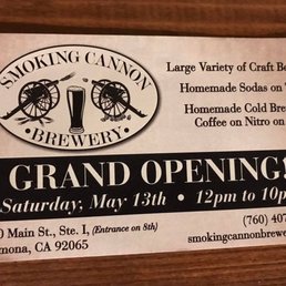 Grand opening today! Grand opening today!