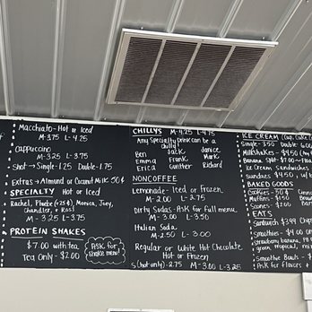 Harrod's Perk and Chill - the menu - Coffee & Tea Near Me - Harrodsburg, Kentucky Harrod's Perk and Chill - the menu - Coffee & Tea Near Me - Harrodsburg, Kentucky