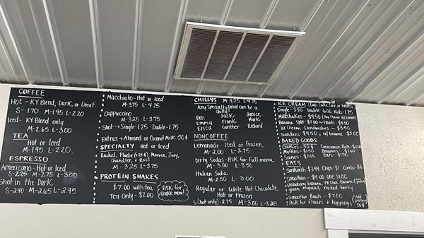 Menu photo 1 Harrod's Perk and Chill Harrodsburg, KY Menu photo 1 Harrod's Perk and Chill Harrodsburg, KY