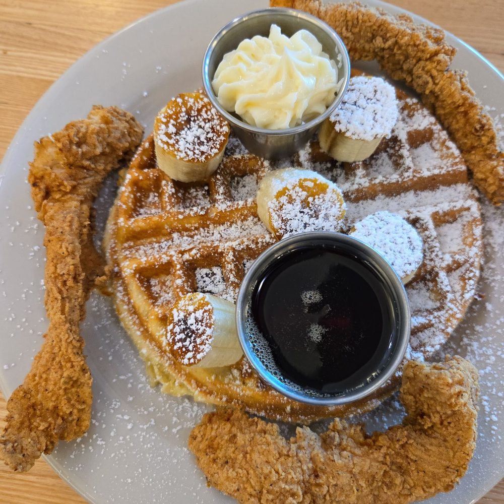 Bantam & Biddy - Chicken and banana waffle - Breakfast & Brunch Near Me - Fernandina Beach, Florida Bantam & Biddy - Chicken and banana waffle - Breakfast & Brunch Near Me - Fernandina Beach, Florida