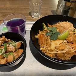 Cook Daily - Pad Thai combo with teriyaki chicken