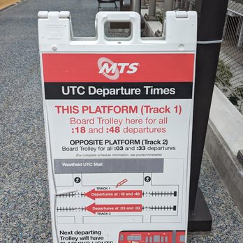MTS - UTC Transit Center - Bus Stations Near Me