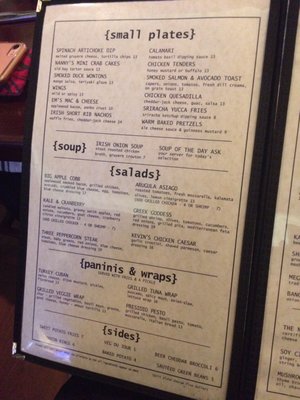 Menu photo 7 Sean's Bar & Kitchen New York, NY
