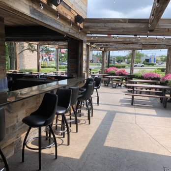 Roosters - Great outdoor bar! - Burgers Near Me - Lexington, Kentucky