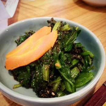 Teppay  - gommae spinach. Unreal flavor. Highly recommended. - Sushi Bars Near Me - Houston, Texas