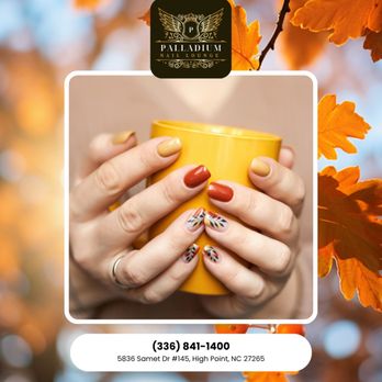 Palladium Nail Lounge - Let's match your nails to the beautiful fall season. Schedule your appointment this week! - Waxing Near Me - High Point, North Carolina