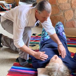 Breathflow Wellness - Working with a client
