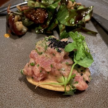Los Danzantes - Tostada with tuna - Mexican Near Me - Oaxaca, OAX Los Danzantes - Tostada with tuna - Mexican Near Me - Oaxaca, OAX
