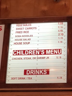 Menu photo 2 Sapporo Express Asheboro, NC