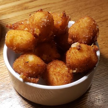Abreo Restaurant - Cheese curds ($9) were to-die for. No dipping sauce is provided, but one isn't needed. They're perfect as-is - Tapas Bars Near Me - Rockford, Illinois Abreo Restaurant - Cheese curds ($9) were to-die for. No dipping sauce is provided, but one isn't needed. They're perfect as-is - Tapas Bars Near Me - Rockford, Illinois