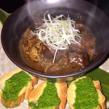 Kinjiro - Kinjiro Beef Tendon, Tongue, Sinew & Tripe Miso Stew - Izakaya Near Me - Los Angeles, California