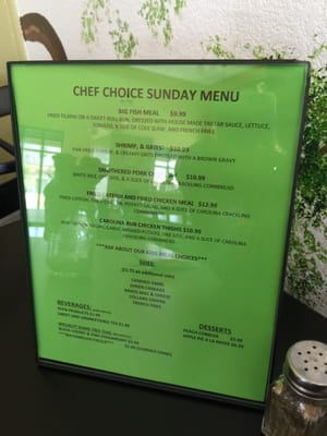 Menu photo 6 Geechie's Southern Style Restaurant Killeen, TX