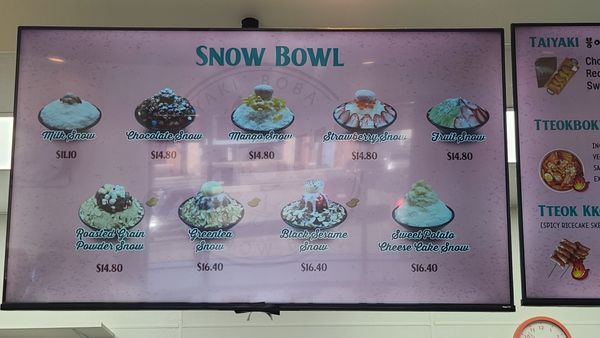 Menu photo 5 Snowl Cafe Aurora, CO