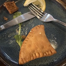 Bodega Ellerslie - Empandilla (beef) featuring a calamari