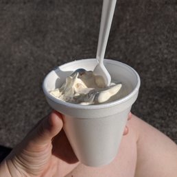 Small cookie dough cyclone.  Yes please!