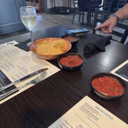 Chips and salsa Chips and salsa