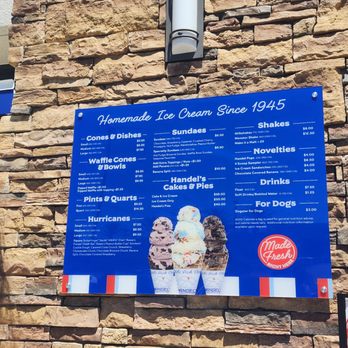 Handel's - Finally, a mounted menu when it's steps from too late. Okay, you can finally see it but it's -15 seconds until you're called up to the wind - Ice Cream & Frozen Yogurt Near Me - San Diego, California Handel's - Finally, a mounted menu when it's steps from too late. Okay, you can finally see it but it's -15 seconds until you're called up to the wind - Ice Cream & Frozen Yogurt Near Me - San Diego, California