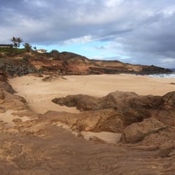 Papohaku Beach - South end of Papohaku
