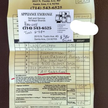 Appliance Exchange - They sell dangerously, illegally modified appliances! Here is the charming scumbag that sold us the illegally modified dryer! - Appliances Near Me - Santa Ana, California Appliance Exchange - They sell dangerously, illegally modified appliances! Here is the charming scumbag that sold us the illegally modified dryer! - Appliances Near Me - Santa Ana, California