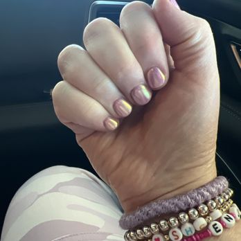 Excellent Nails & Spa - Mermaid chrome manicure. They did an awesome job on both my nails and my toes and were very nice. Would definitely go there again. - Nail Salons Near Me - Seattle, Washington