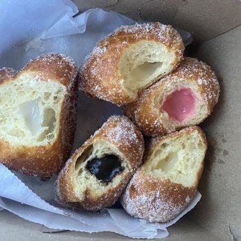 Leonard's Bakery - Had to try each one lol LiHing Haupia didn't stand a chance - Bakeries Near Me - Honolulu, Hawaii