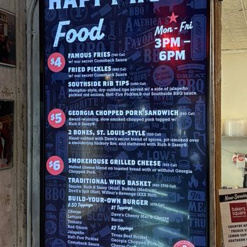 Famous Dave’s - Happy Hour Menu - Barbeque Near Me - Roseville, Minnesota Famous Dave’s - Happy Hour Menu - Barbeque Near Me - Roseville, Minnesota