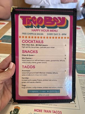 Menu photo 1 Taco Boy Folly Beach, SC Menu photo 1 Taco Boy Folly Beach, SC