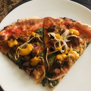 matchbox - I drizzled my Vegan Cheese on the 14" Pie, JUNETEENTH 2020. - New American Near Me - Bethesda, Maryland