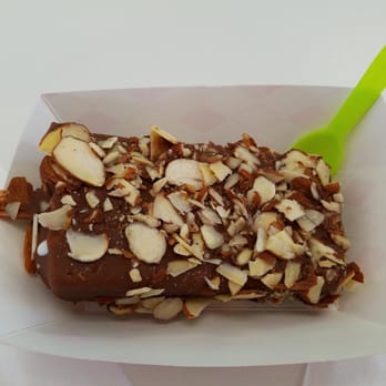La Michoacana Ice Cream Parlor - My delicious creamy strawberry, kiwi, mango pop dipped in chocolate & almonds - Ice Cream & Frozen Yogurt Near Me - Colton, California La Michoacana Ice Cream Parlor - My delicious creamy strawberry, kiwi, mango pop dipped in chocolate & almonds - Ice Cream & Frozen Yogurt Near Me - Colton, California