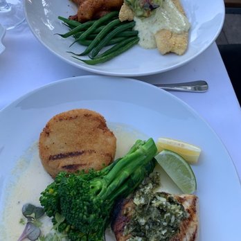 Louie's Backyard - Yellowtail Snapper and Swordfish - New American Near Me - Key West, Florida Louie's Backyard - Yellowtail Snapper and Swordfish - New American Near Me - Key West, Florida
