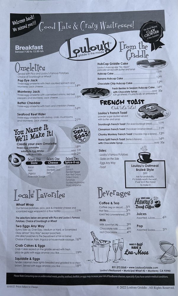 Loulou's Griddle In the Middle