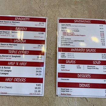 Adriano's Pizza Grotto - Menu 2/2023 - Pizza Near Me - Alpine, California