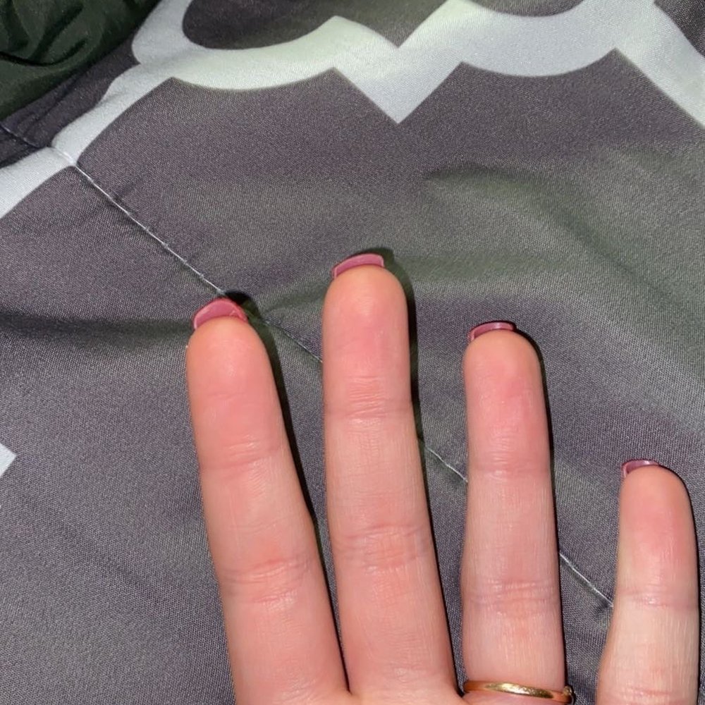 Envy Nails - Terrible nail job - Nail Salons Near Me - Fayetteville, New York