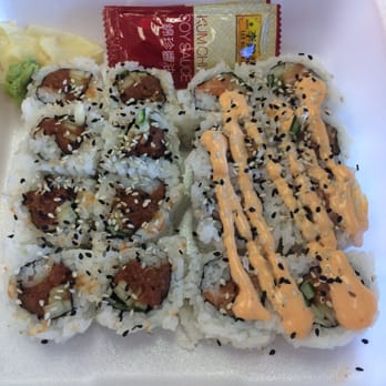 Chef Teriyaki - Spicy tuna and salmon $6 each - Japanese Near Me - Hayward, California Chef Teriyaki - Spicy tuna and salmon $6 each - Japanese Near Me - Hayward, California