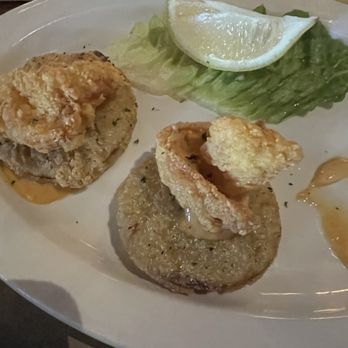 Julep Kitchen & Bar - Fried Green Tomatoes with Shrimp - Barbeque Near Me - Annapolis, Maryland