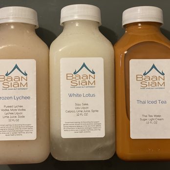 Baan Siam - Cocktails and Thai Iced Tea - Thai Near Me - Washington, DC, District of Columbia