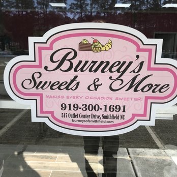 Burneys Sweets & More - Awesome bakery!! Cute country atmosphere and awesome customer service! - Bakeries Near Me - Smithfield, North Carolina Burneys Sweets & More - Awesome bakery!! Cute country atmosphere and awesome customer service! - Bakeries Near Me - Smithfield, North Carolina