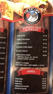 Menu photo 5 The Fat Lamb Altamonte Springs, FL Menu photo 5 The Fat Lamb Altamonte Springs, FL
