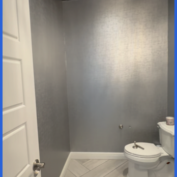 VIP Wallpapering - Steve did such a seamless job! Sry photo screenshot of my video so a little blurry but AMAZING WORK - Wallpapering Near Me