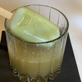 Atelier - Ginger juice with coconut milk popsicle - Canadian (New) Near Me - Ottawa, Ontario