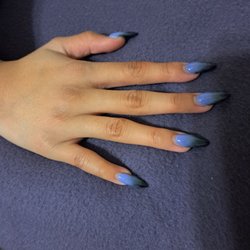Lavender Nails & Spa - This one is from my daughter and it's her first time getting  acrylic nails and she loves the almond shape n color that's goes with it.