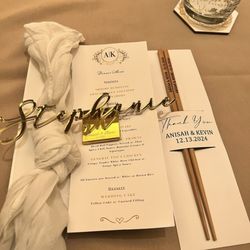 Menu we created but the food items are from the restaraunt menu