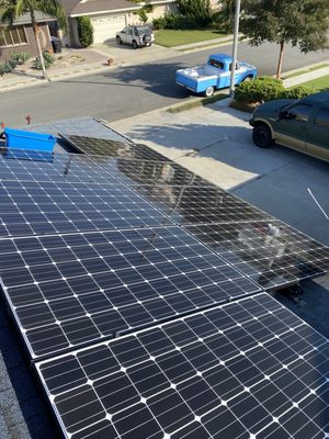 Clean Panels - Some panels after their cleanings from our customers who went with Stay Clean Solar Clean Panels - Some panels after their cleanings from our customers who went with Stay Clean Solar