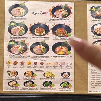 King of Ramen Pasadena - The spicy curry ramen wow!! - Ramen Near Me - Pasadena, California